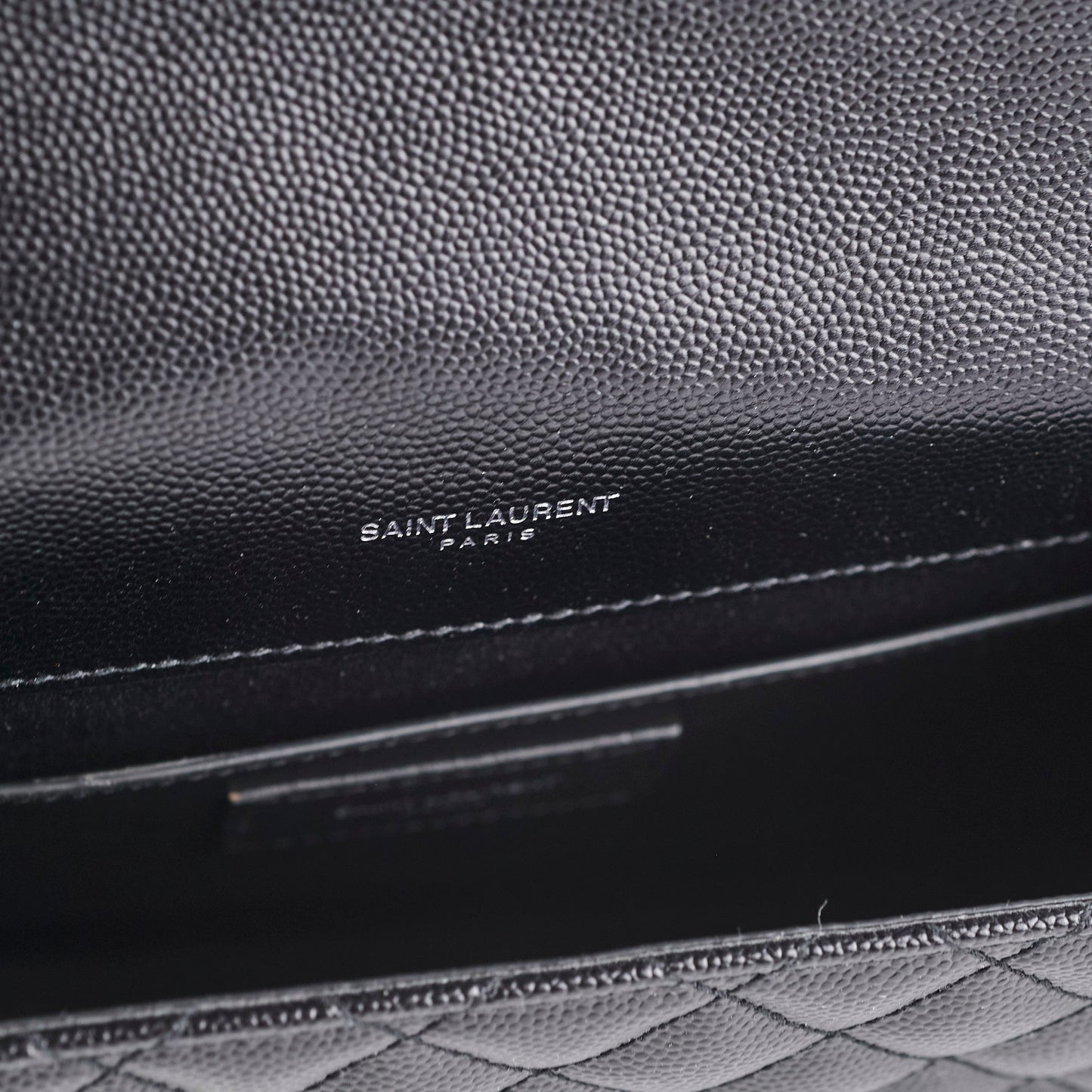 Saint Laurent Medium Envelope Black Bag
