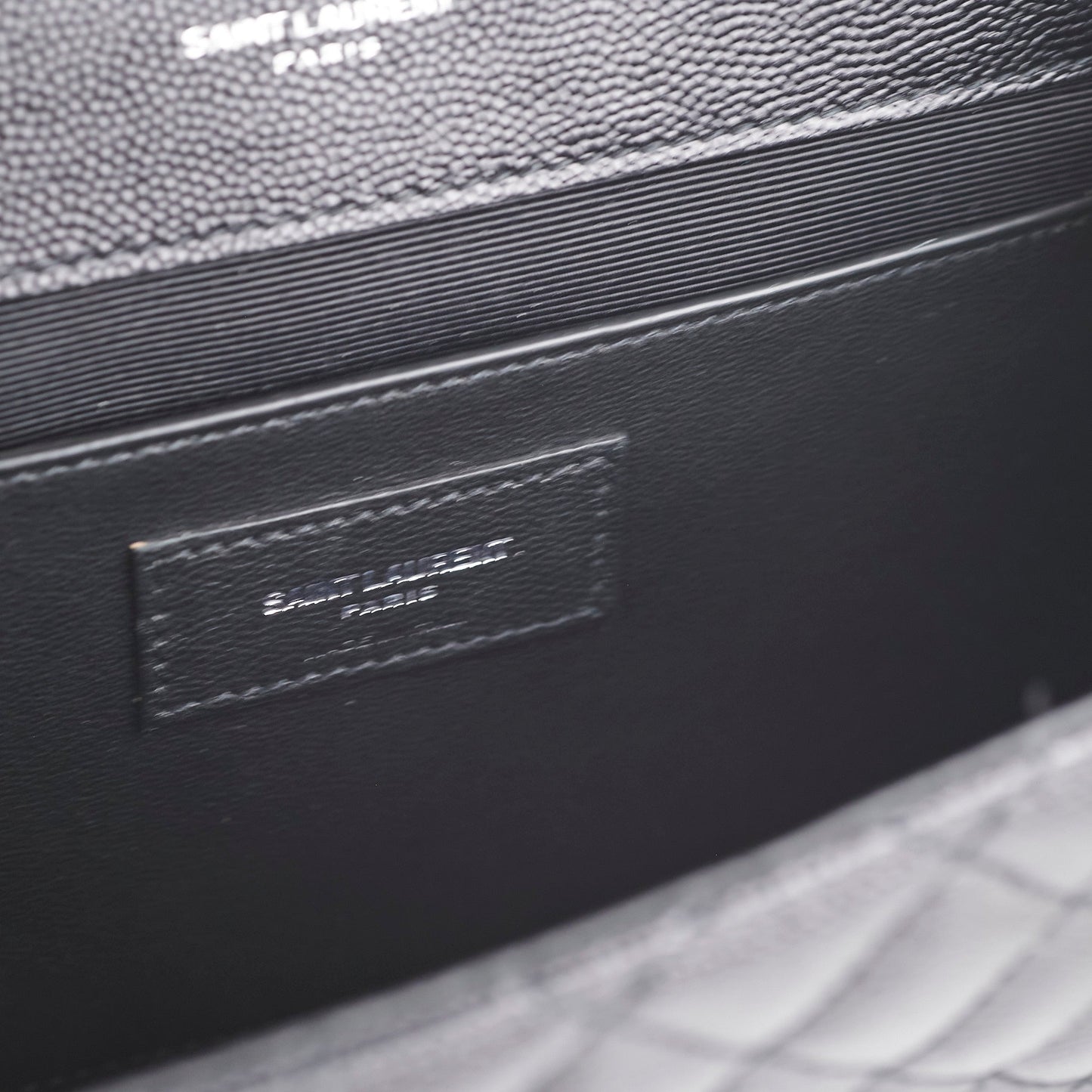 Saint Laurent Medium Envelope Black Bag