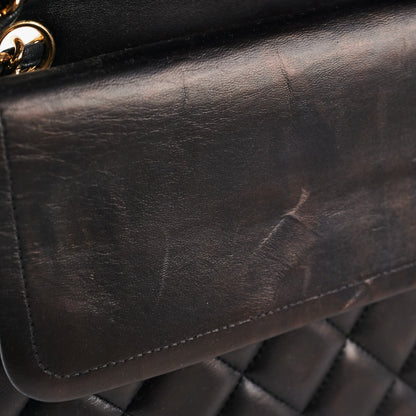 Chanel Maxi Jumbo Lambskin Black