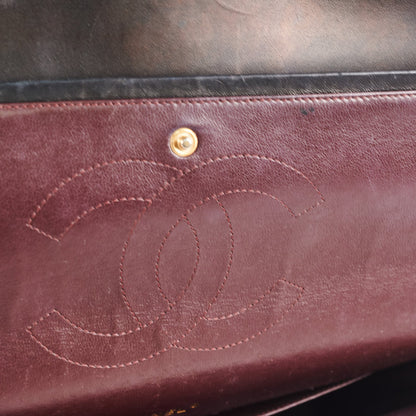 Chanel Maxi Jumbo Lambskin Black