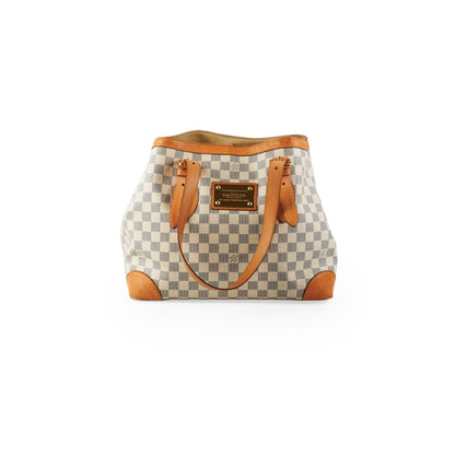 Louis Vuitton Hampstead MM Damier Azur Tote Bag