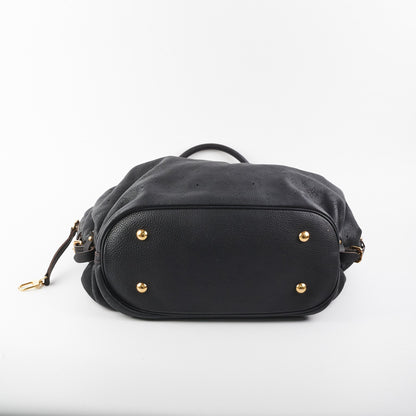 Louis Vuitton Mahina XL Monogram Black Shoulder Bag