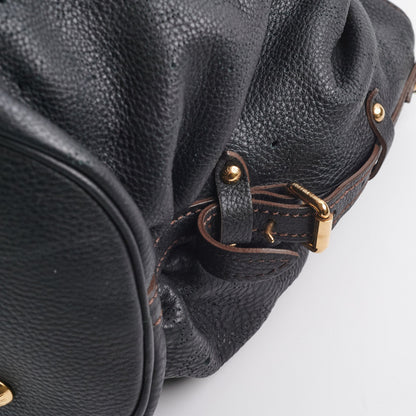 Louis Vuitton Mahina XL Monogram Black Shoulder Bag