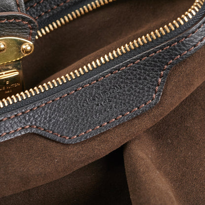 Louis Vuitton Mahina XL Monogram Black Shoulder Bag