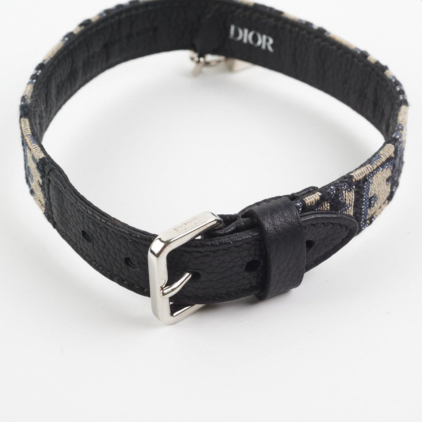 Christian Dior Oblique Dog Collar 37cm