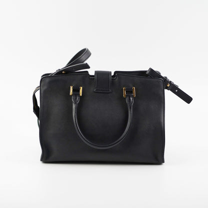Saint Laurent Toy Cabas Black Shoulder Bag