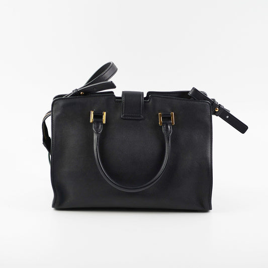 Saint Laurent Toy Cabas Black Shoulder Bag