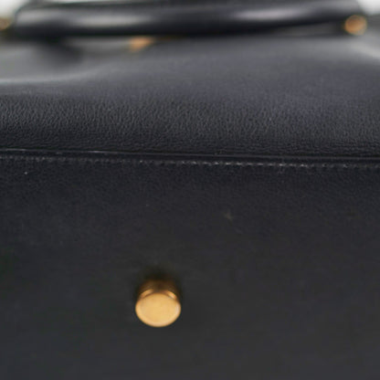 Saint Laurent Toy Cabas Black Shoulder Bag