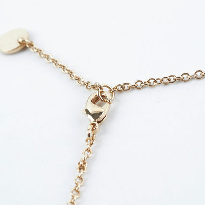 Christian Dior CD Gold Rhinestone Pearl Drop Necklace Costume Jewellery