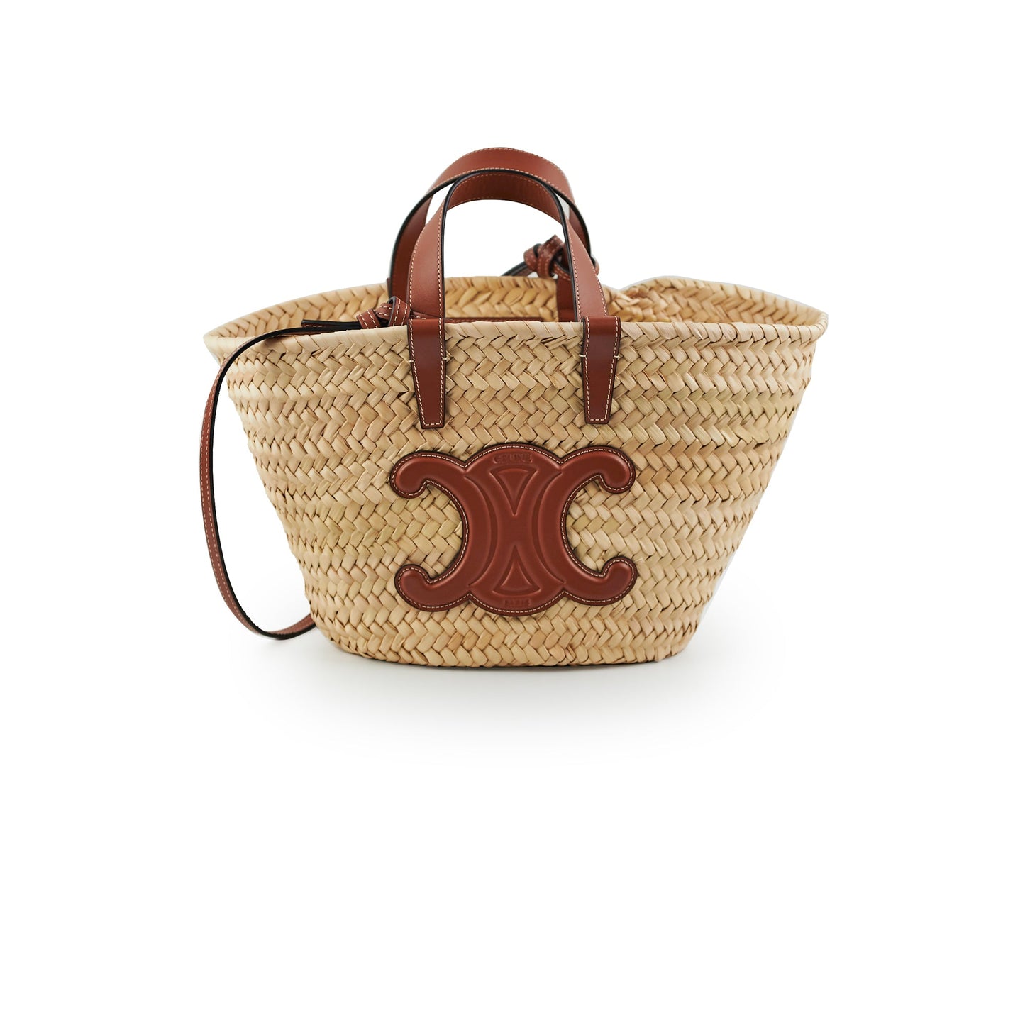 Celine Raffia Basket Bag