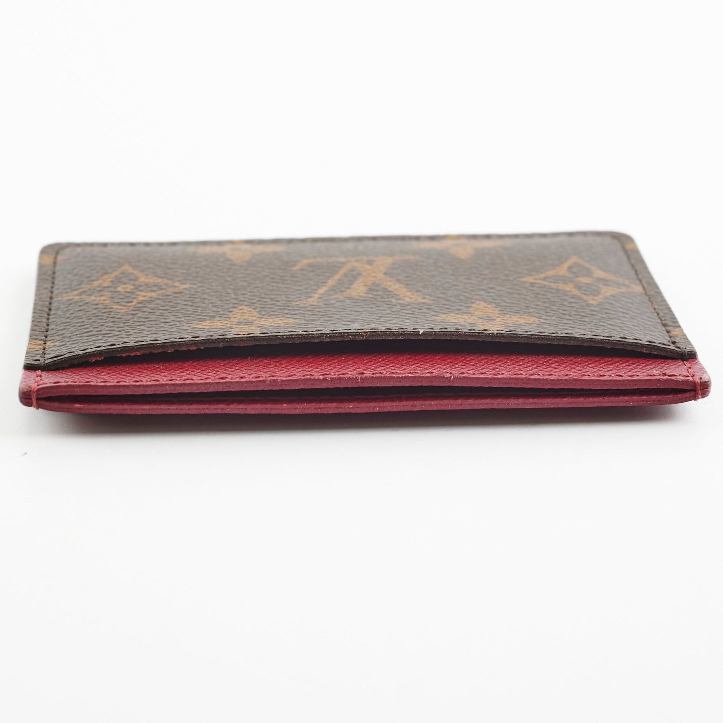 Louis Vuitton Fuschia Monogram Flat Card Holder