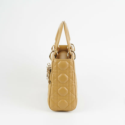 Dior Lady Dior Ethereal Green Cannage Lambskin