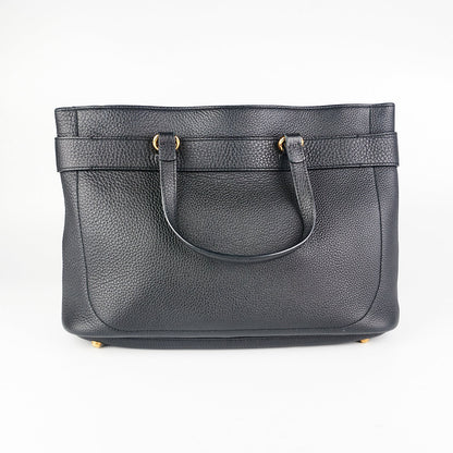 Gucci Bright Bit Convertible Tote Medium Black