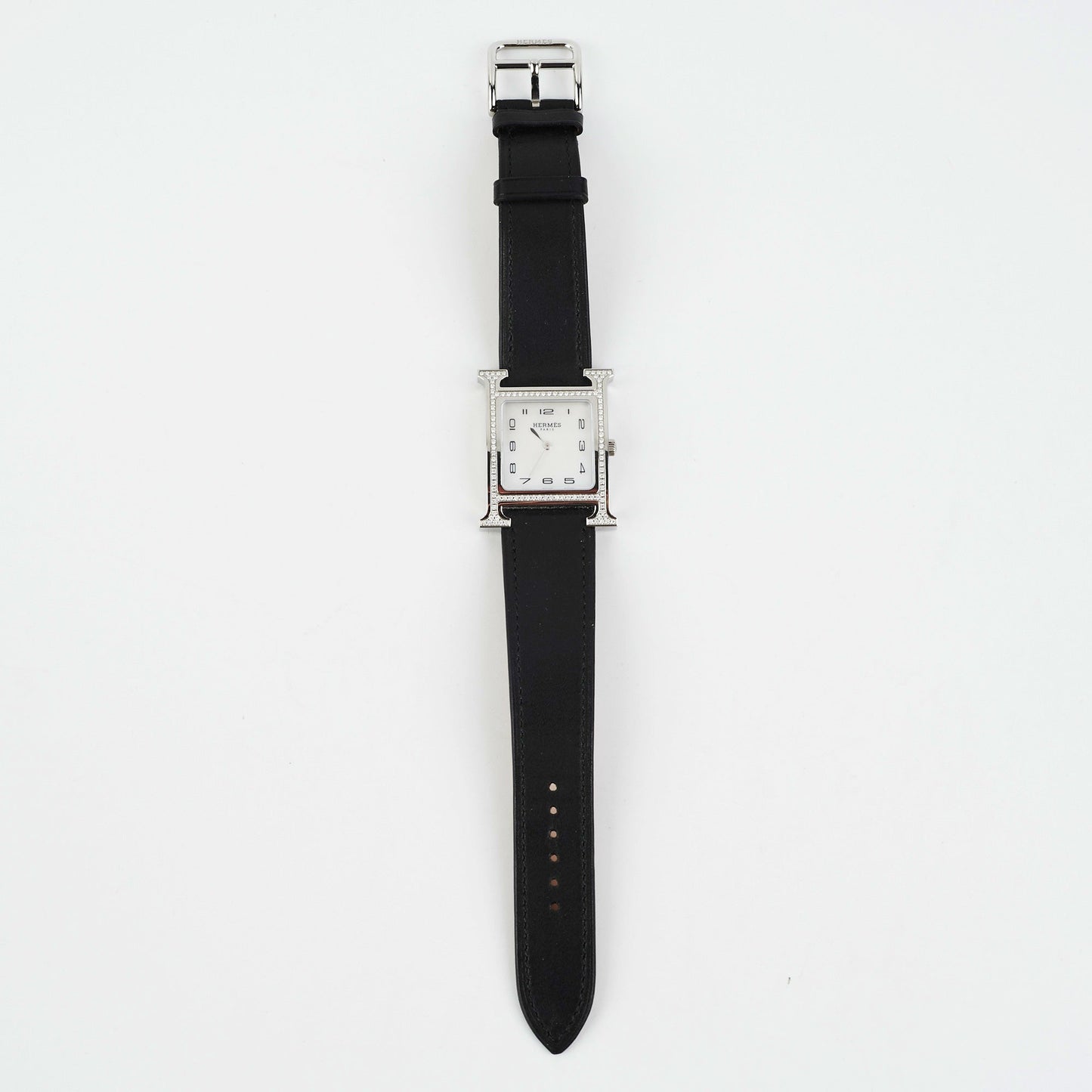 Hermes Heure H Watch Noir