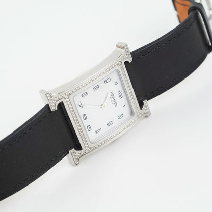Hermes Heure H Watch Noir