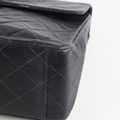 Chanel Maxi Jumbo Vintage Black Flap