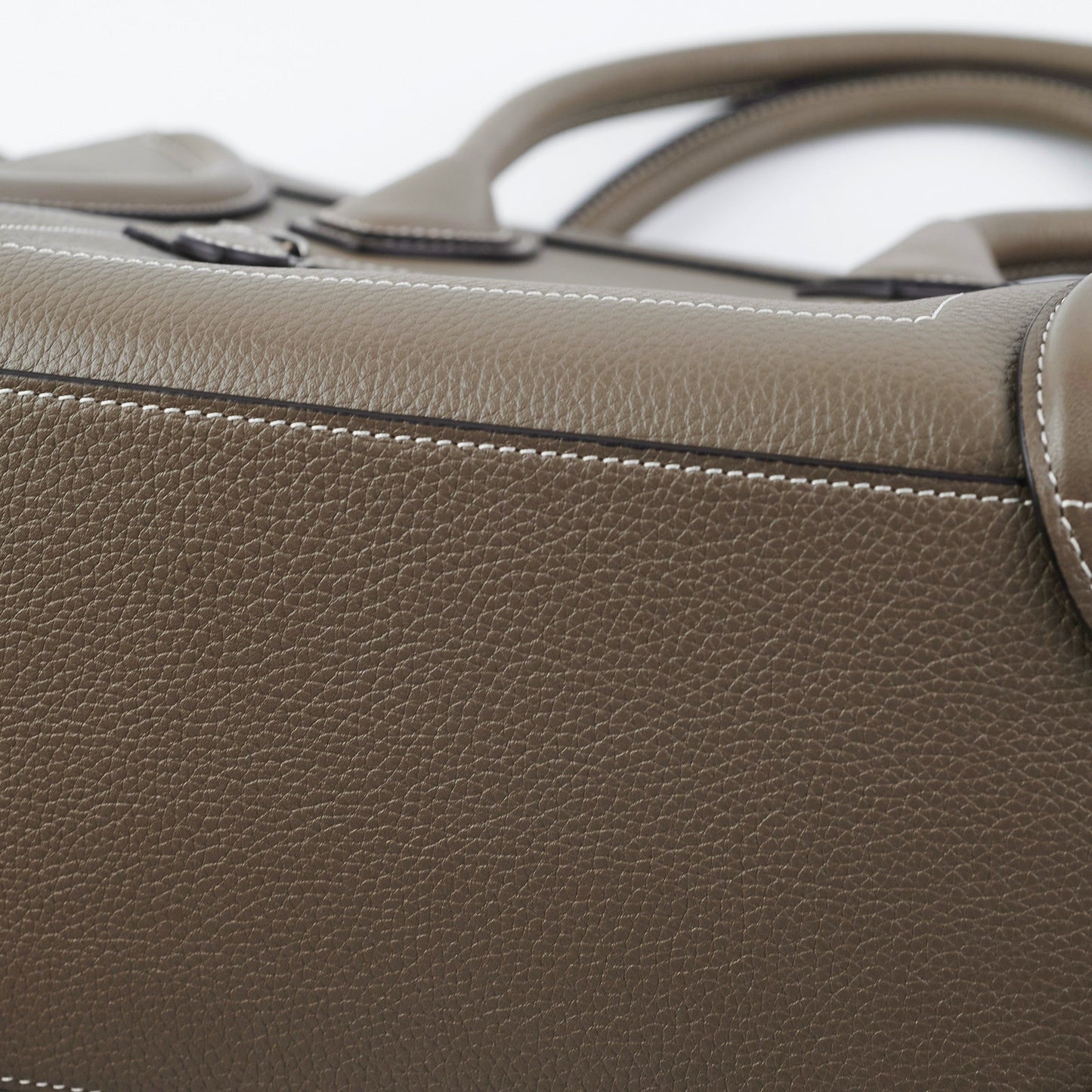 Celine Micro Luggage Calfskin Souris
