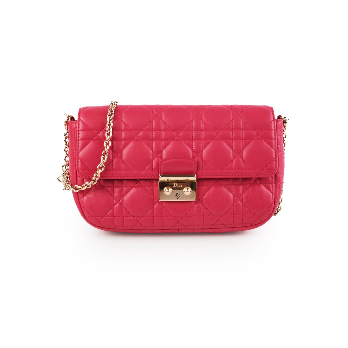 Christian Dior Promenade Fuschia Crossbody Clutch