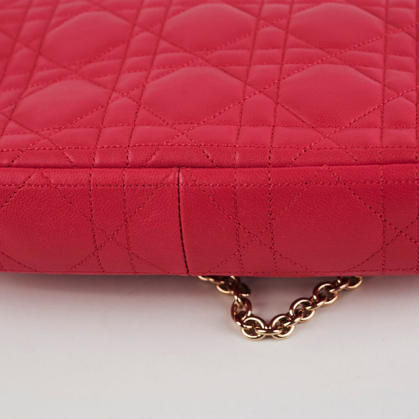 Christian Dior Promenade Fuschia Crossbody Clutch