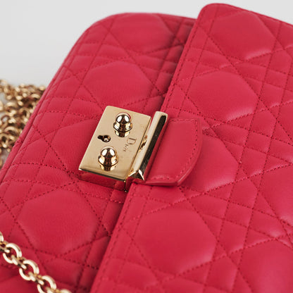 Christian Dior Promenade Fuschia Crossbody Clutch