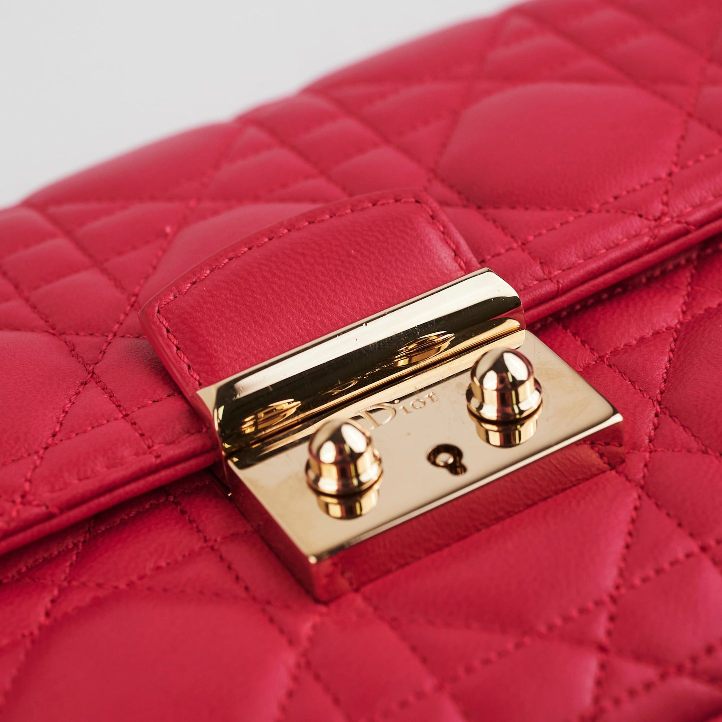 Christian Dior Promenade Fuschia Crossbody Clutch