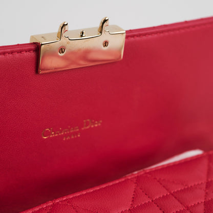 Christian Dior Promenade Fuschia Crossbody Clutch