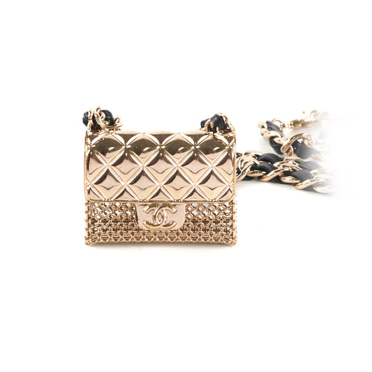 Chanel Micro Classic Flap Chain Belt