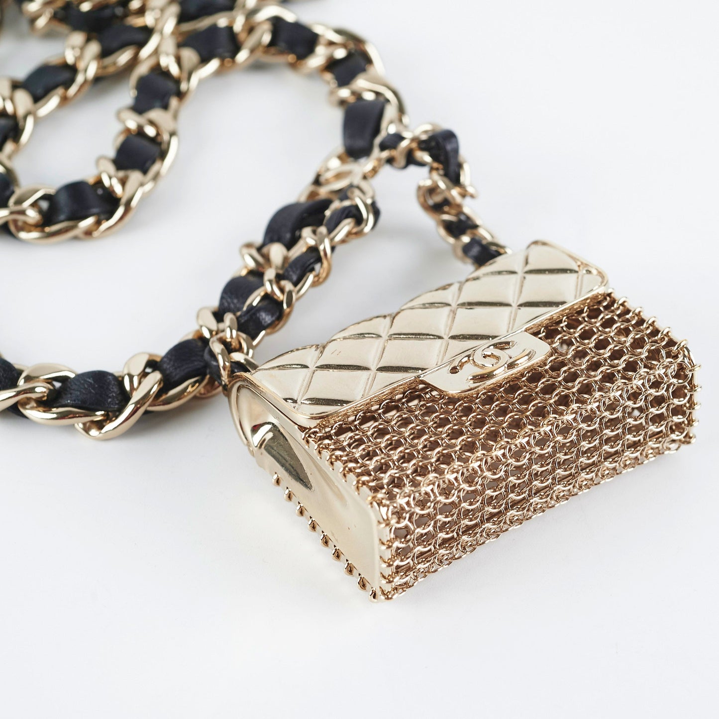Chanel Micro Classic Flap Chain Belt