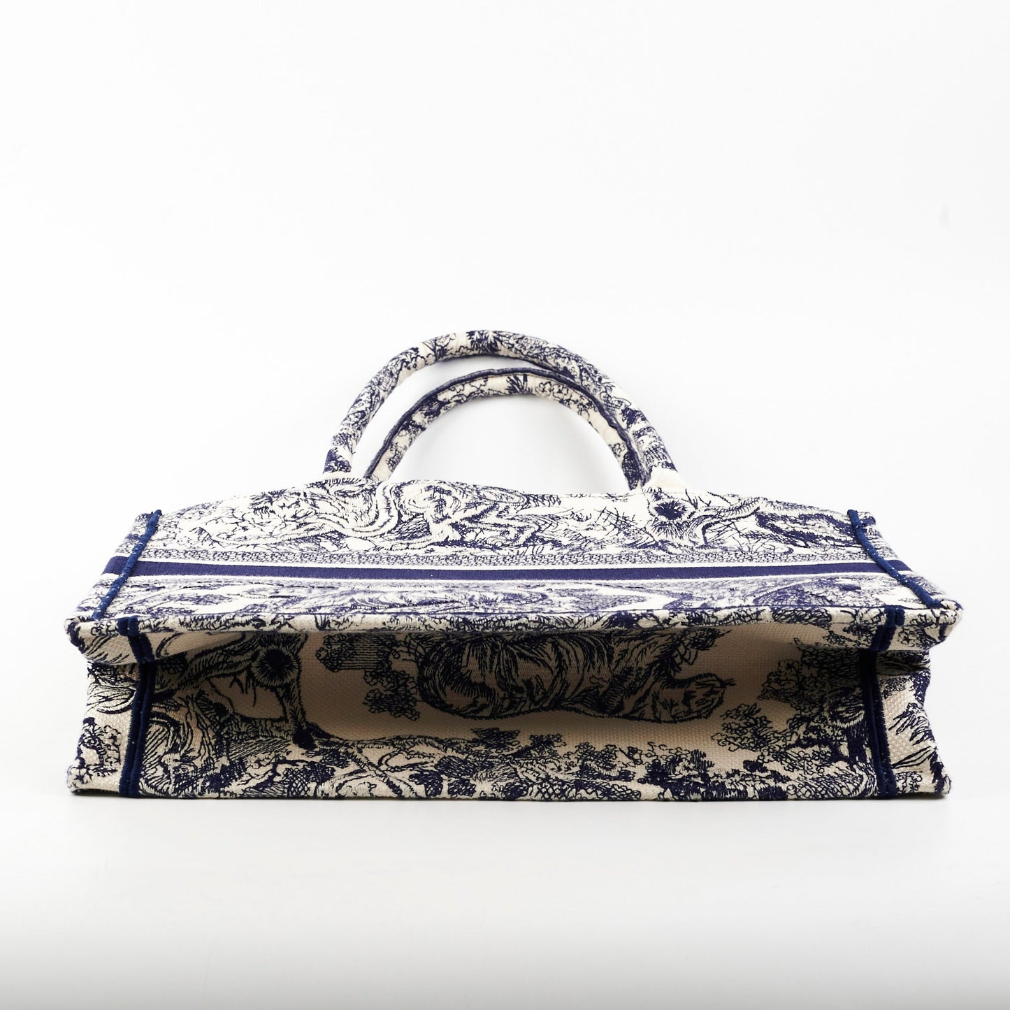 Christian Dior Book Tote Medium Navy