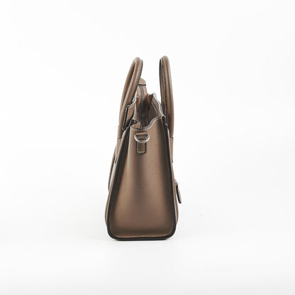 Celine Luggage Nano Taupe