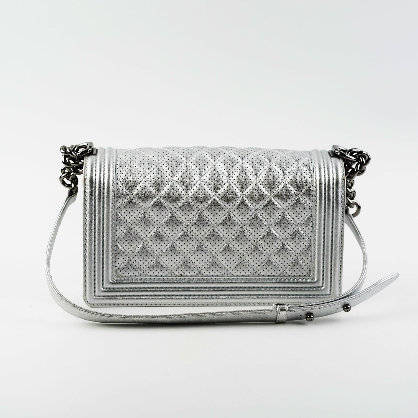 Chanel Old Medium Boy Sliver
