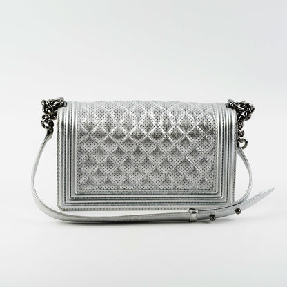 Chanel Old Medium Boy Sliver