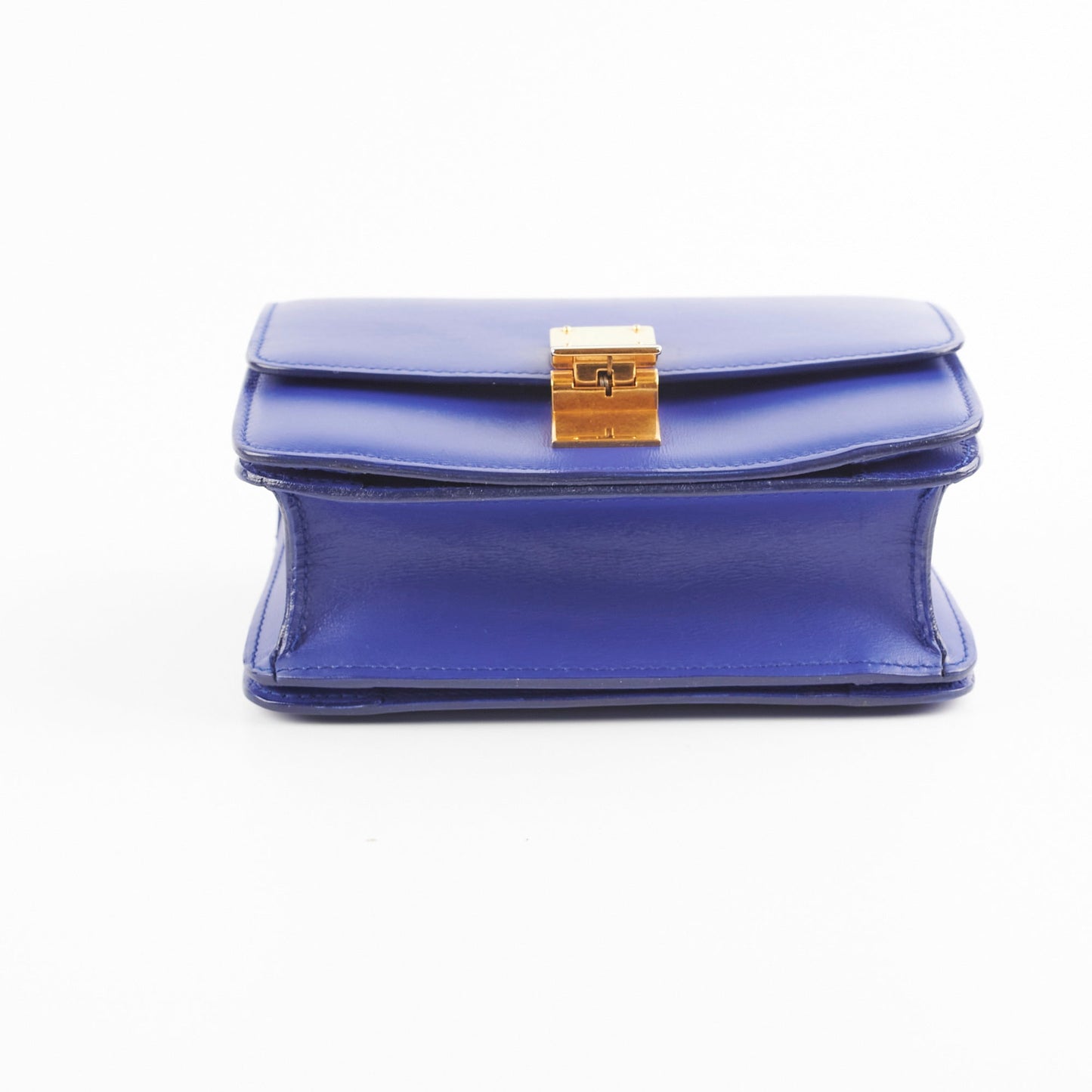 Celine Small Blue Box Crossbody Bag