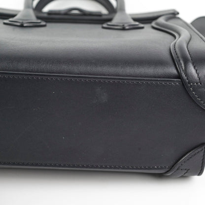 Celine Luggage Nano Black