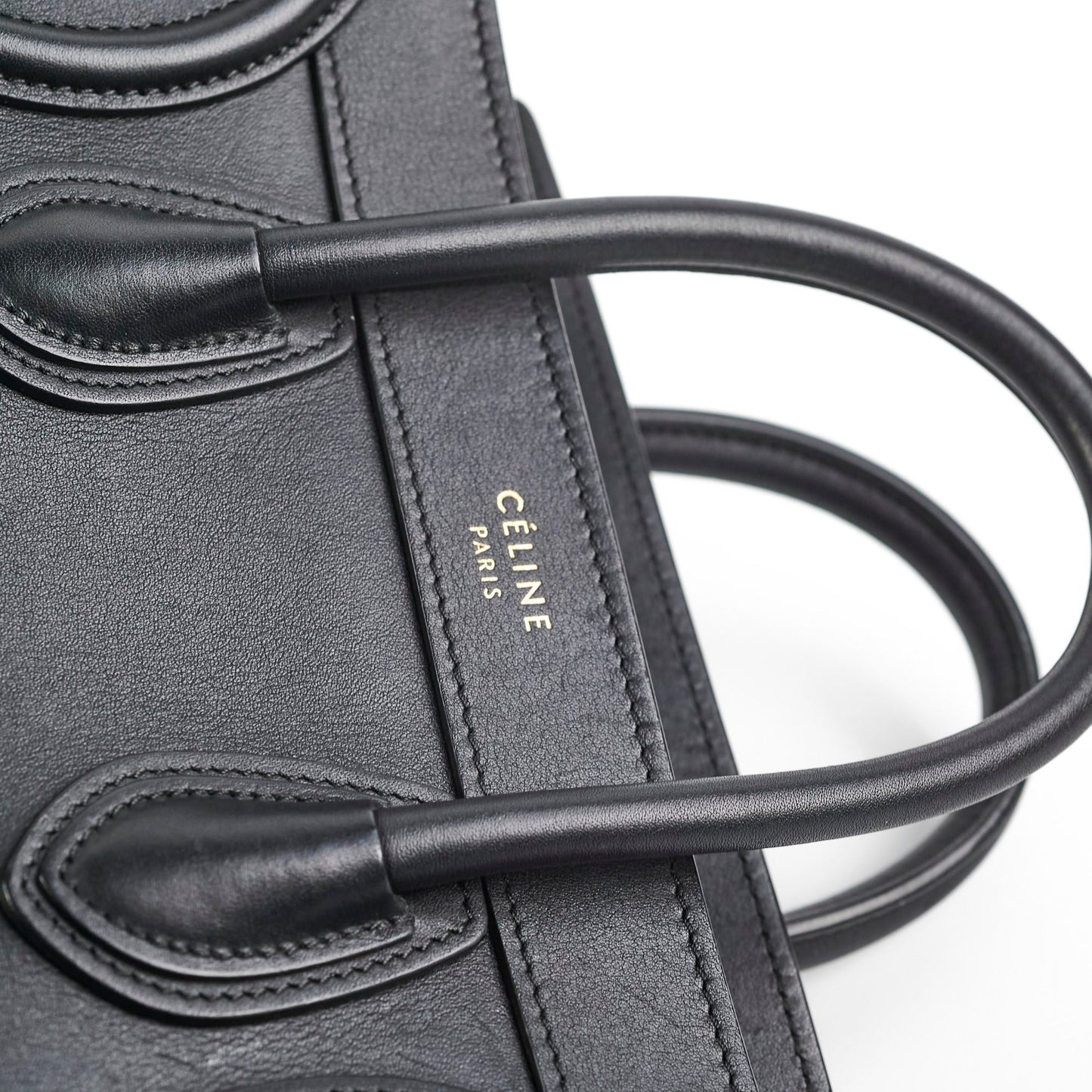 Celine Luggage Nano Black