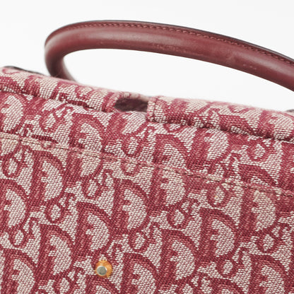 Christian Dior Trotter Tote Bag Bordeaux