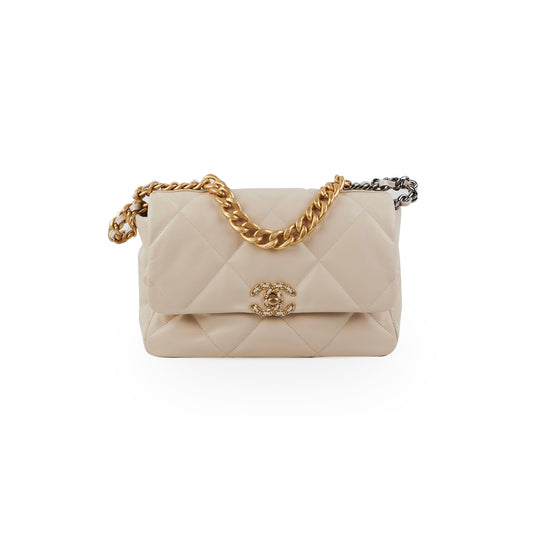 Chanel Medium 19 Beige