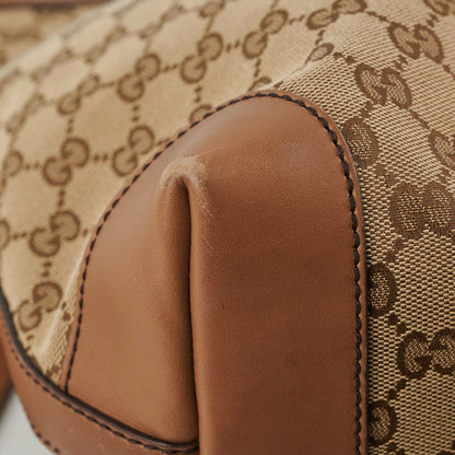 Gucci Craft Monogram Tote Bag