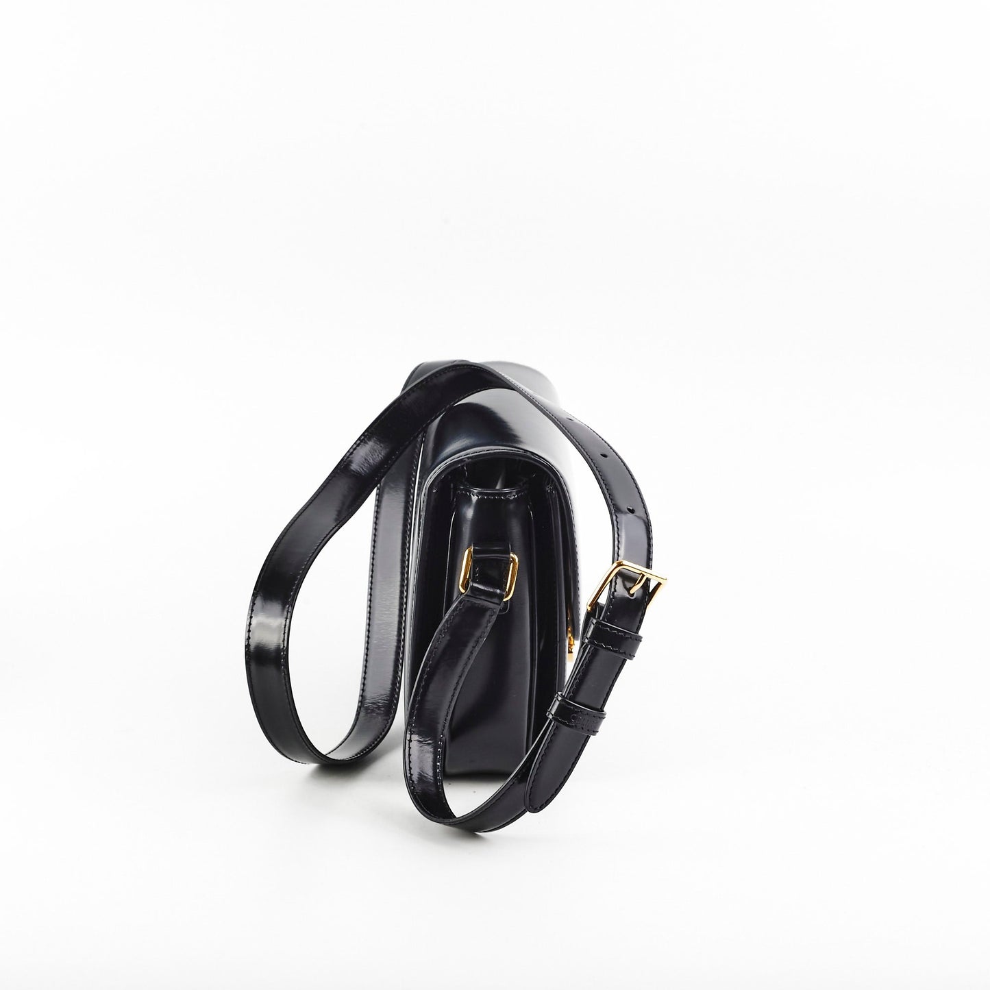 Celine Triomphe Medium Black