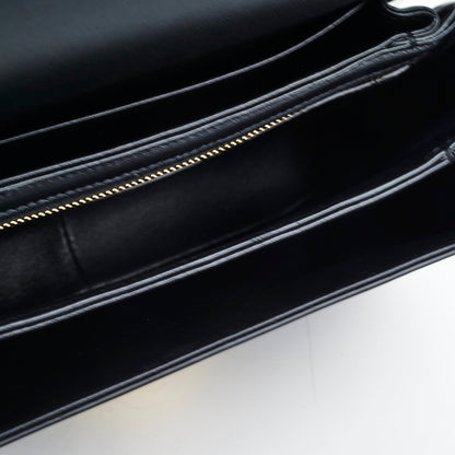 Celine Triomphe Medium Black