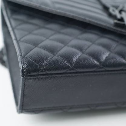 ITEM 22 - Saint Laurent Envelope Medium So Black