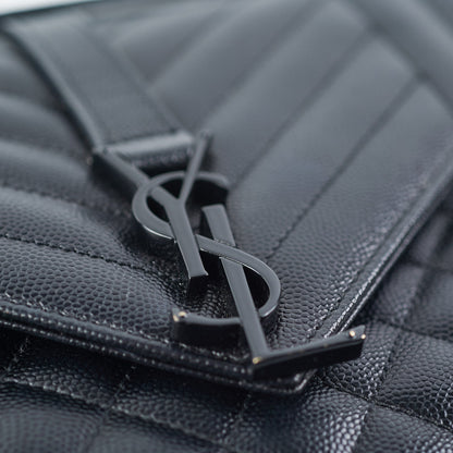 ITEM 22 - Saint Laurent Envelope Medium So Black