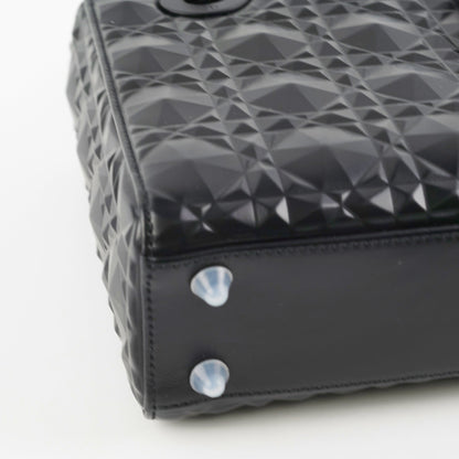 Christian Dior My ABC  Lady Dior Calfskin Small Cannage Bag Black