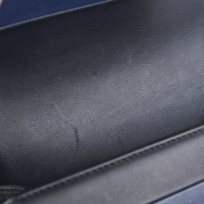 Chanel Boy Small Black/Navy Blue