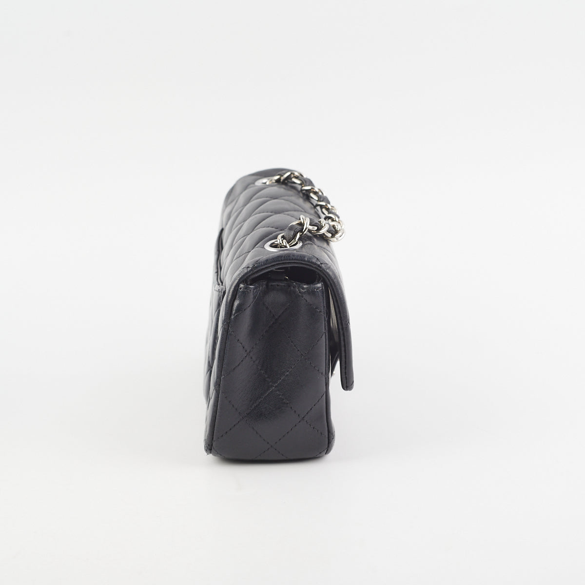 Chanel Mini Rectangular Lambskin Black