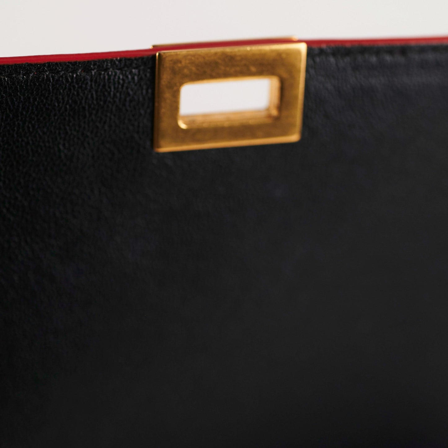 Celine Trapeze Coral/Black Small