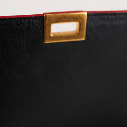 Celine Trapeze Coral/Black Small