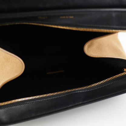Celine Trapeze Coral/Black Small