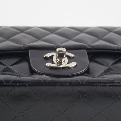 Chanel Mini Rectangular Lambskin Black