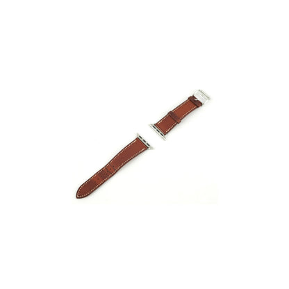 Hermes Fauve Barenia Apple Watch Strap 40mm (Y stamp)